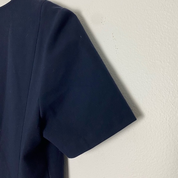 LAFAYETTE 148 NY Sonya Elegant zip front A line Dress Size 6 - Picture 5 of 13